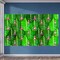 Banana Leaf Backdrop 5x8 Feet Backdrop Indian Traditional Cloth Backdrop Pooja Backdrop Indian Wall Art Photo Decor Banner Diwali Decor Wedding Backdrop Decorative Pooja Cloth